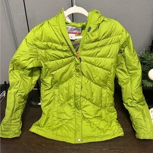 Columbia Bright Green Youth Jacket